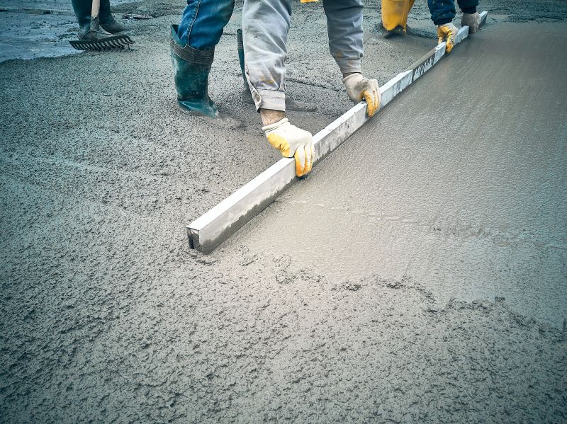 Cement Slab Laying