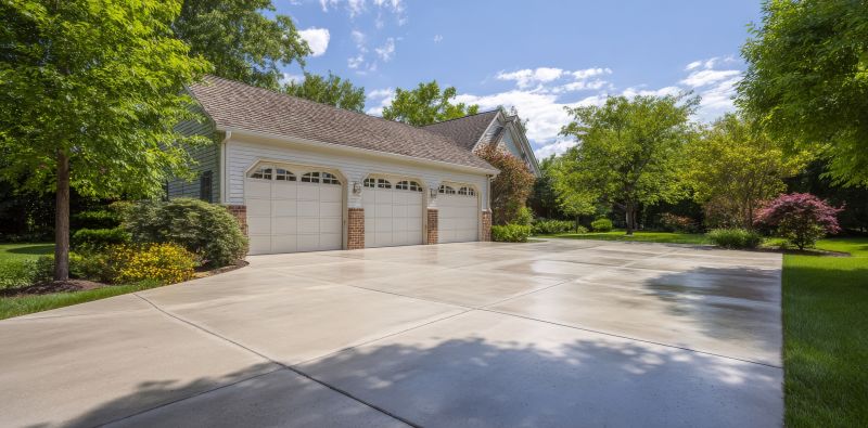 Concrete Driveway with Decorative Finish