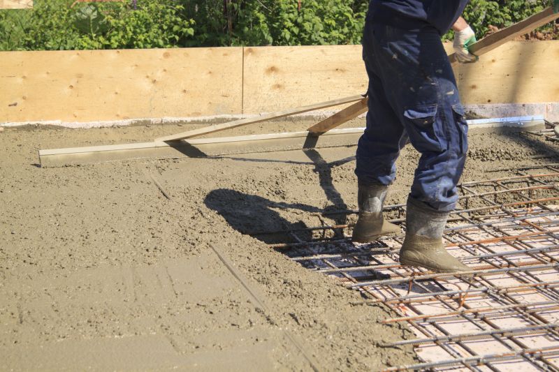 Summer Concrete Pour